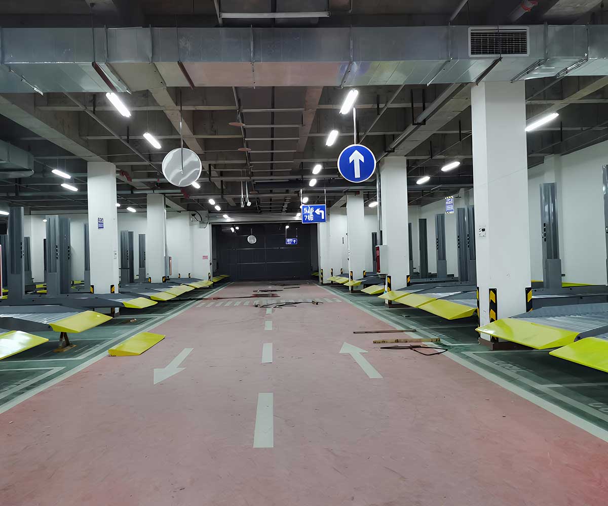辽宁锦州市二层简易机械立体停车设备案例分析